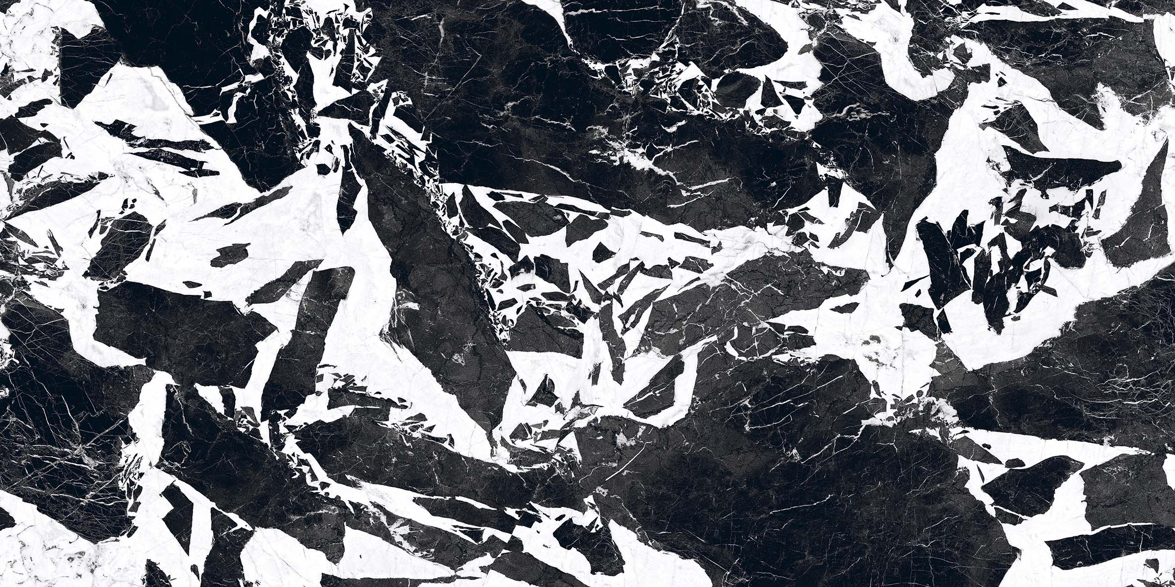 Floor-Gres-Black-White-Marble-Fragment-Matte Floor-Gres-Black-White-Marble-Fragment-Matte