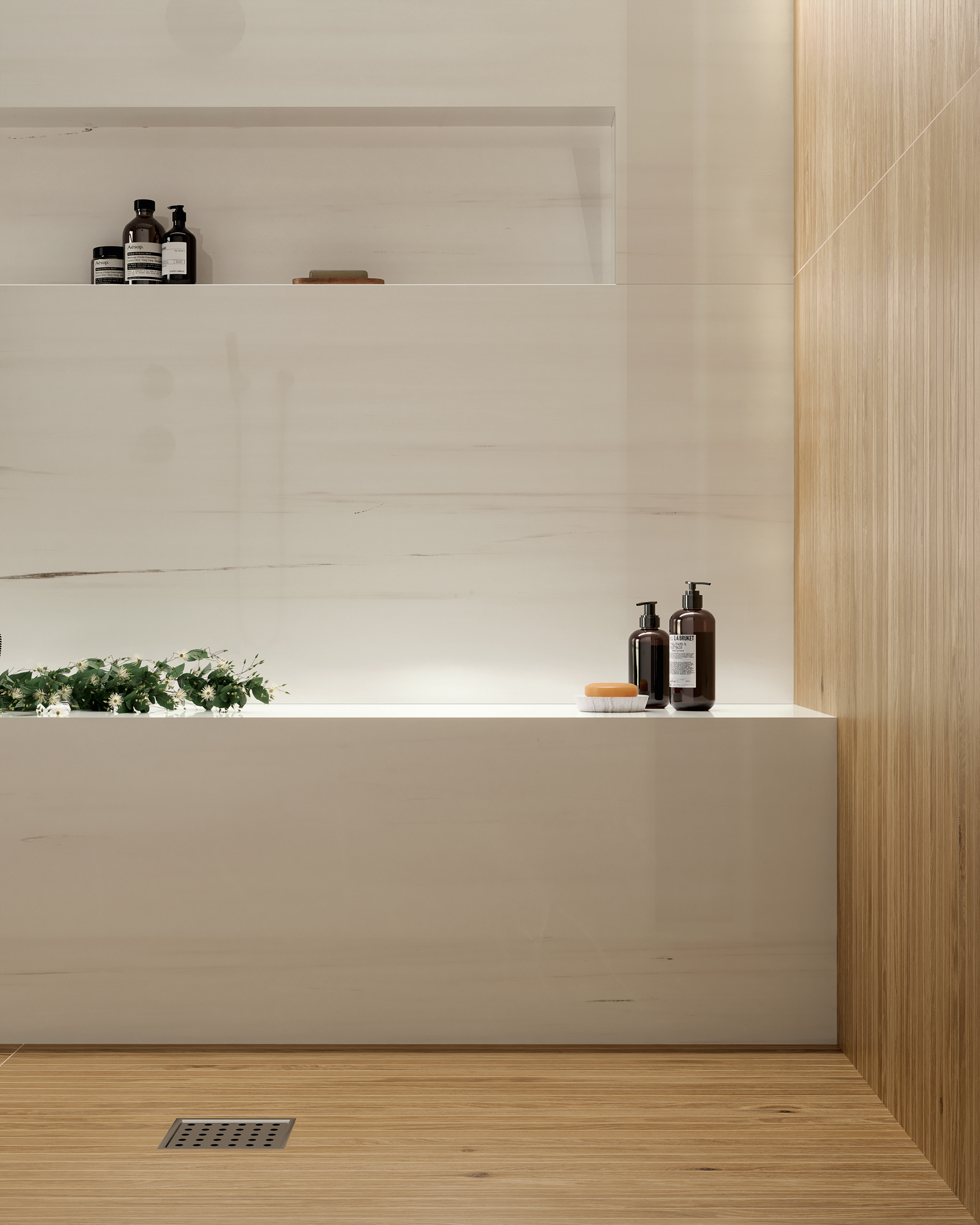 AtlasConcordeUSA_BeyondDolomite_003_00_BD-WarmWhitePolished_MemoryOakCaramelSp