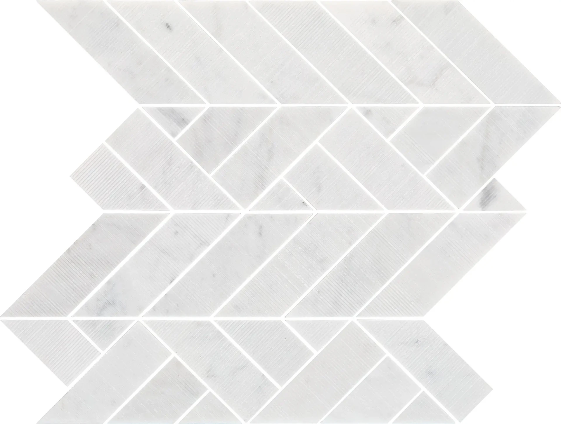 Portobello Carrara Icon Arrow 12x12 Mosaic