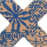 Marazzi-Constellaire-Aurora-6x6-Cross-Wall-Glossy