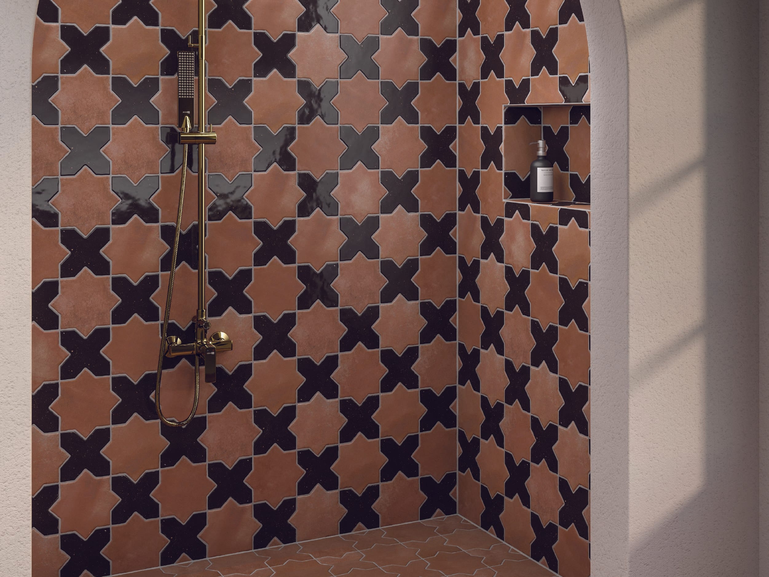 Marazzi-Constellaire-Star-8x8-Aries-Cross-6x6-Nebula