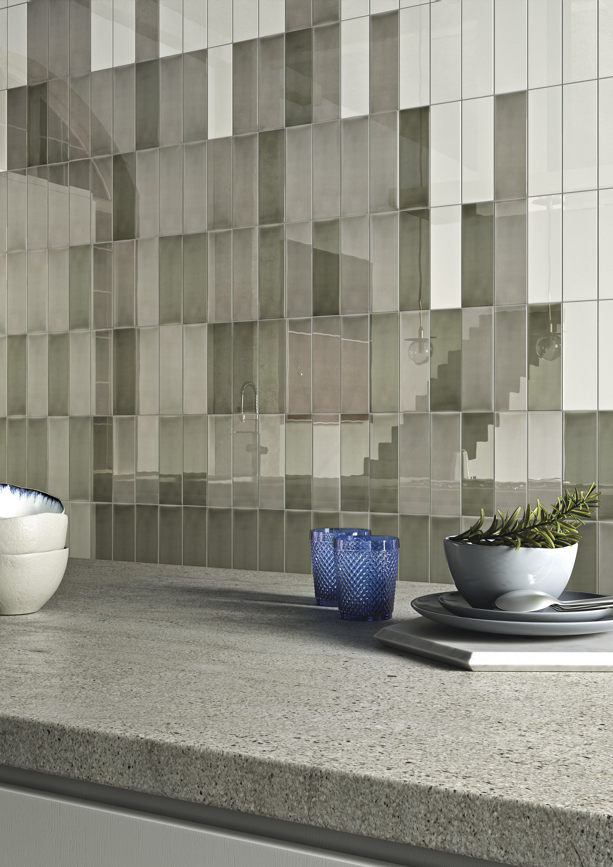 Stonepeak-FrenchClay-Fume-4x12-Glossy Wall Tile Stonepeak-FrenchClay-Fume-4x12-Glossy Wall Tile