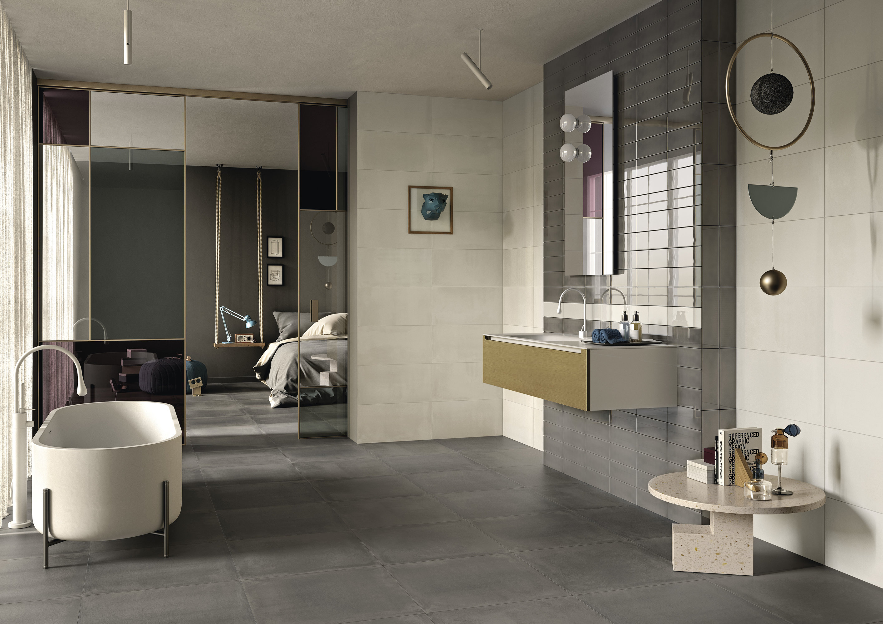 Stonepeak-FrenchClay-Lumiere12x24-Sombre24x24 Stonepeak-FrenchClay-Lumiere12x24-Sombre24x24
