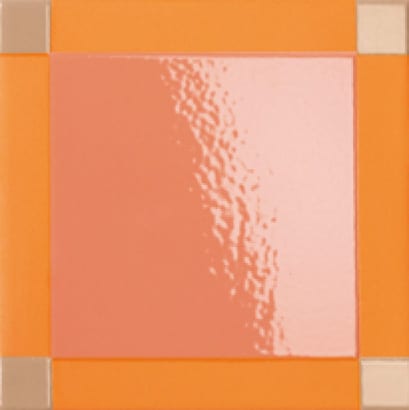 Mutina-HomageSquare-DashPeach-6x6