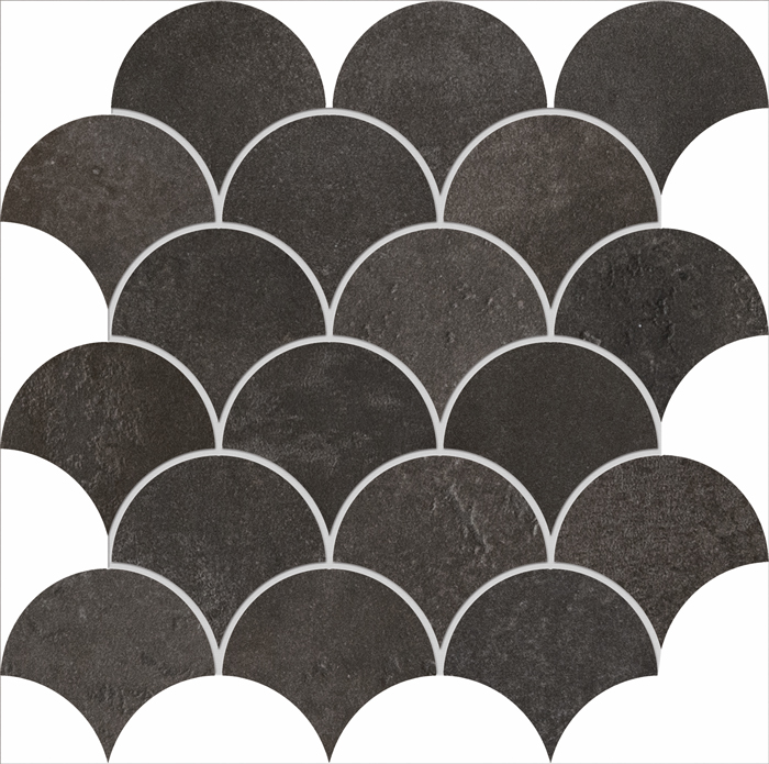 Edimax-Home-Darkpeat-12x12-Shell-Mosaic-Matte-Rectifed Edimax-Home-Darkpeat-12x12-Shell-Mosaic-Matte-Rectifed