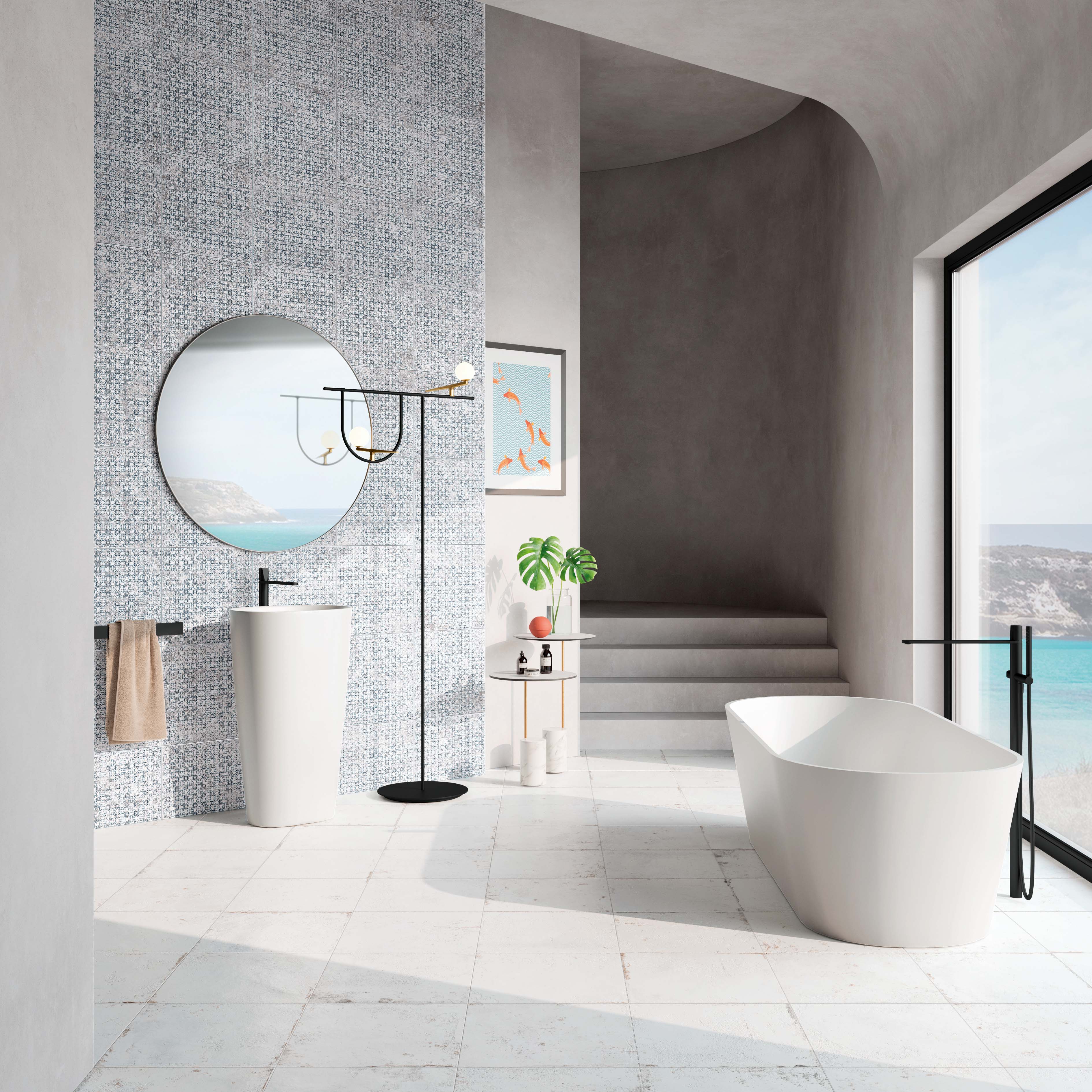 Edimax-Home-Majolica-Deco-16x16-Whitepastel-16x16-Matte-Rectified Edimax-Home-Majolica-Deco-16x16-Whitepastel-16x16-Matte-Rectified