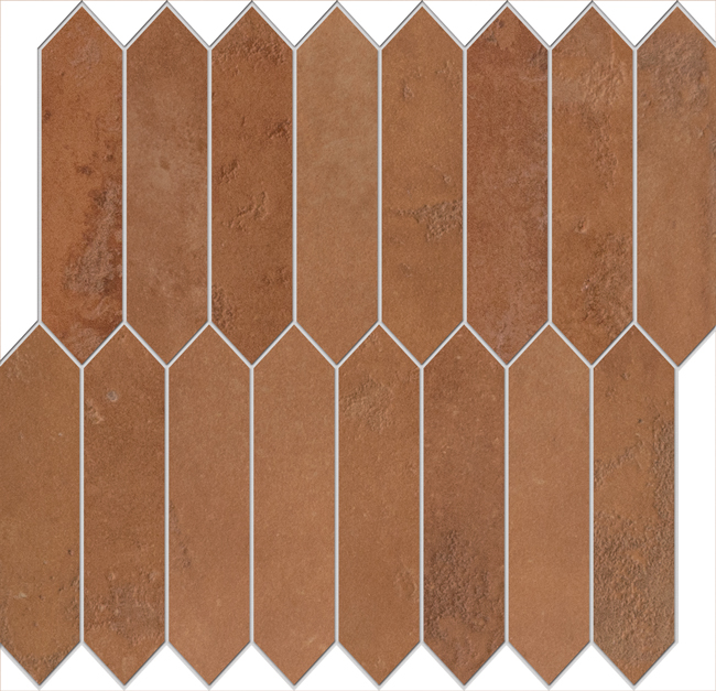 Edimax-Home-Redflame-12x10-Picket-Mosaic-Matte-Rectifed Edimax-Home-Redflame-12x10-Picket-Mosaic-Matte-Rectifed