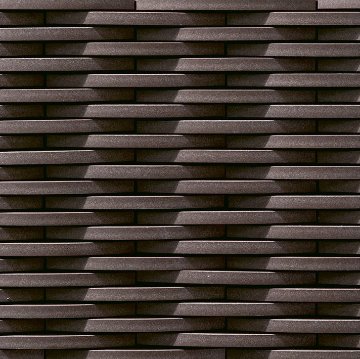 Inax Crescent Border Brown