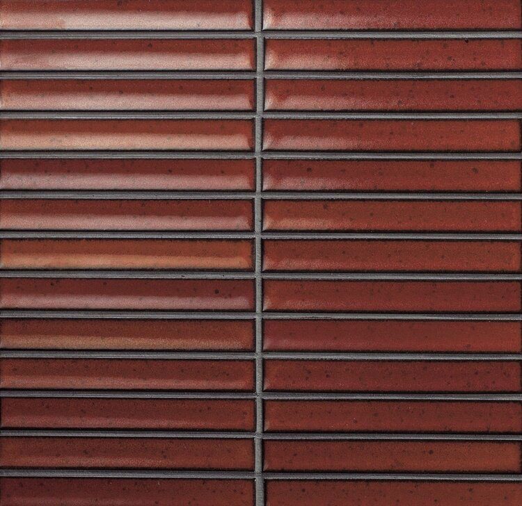 Inax-Yakimono-Yuki-Border_Red Inax-Yakimono-Yuki-Border_Red