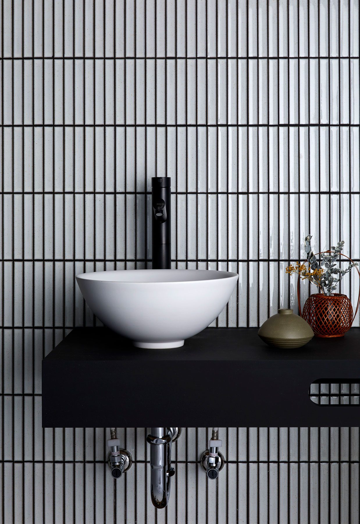Inax-Yakimono-Yuki-Border_White Inax-Yakimono-Yuki-Border_White