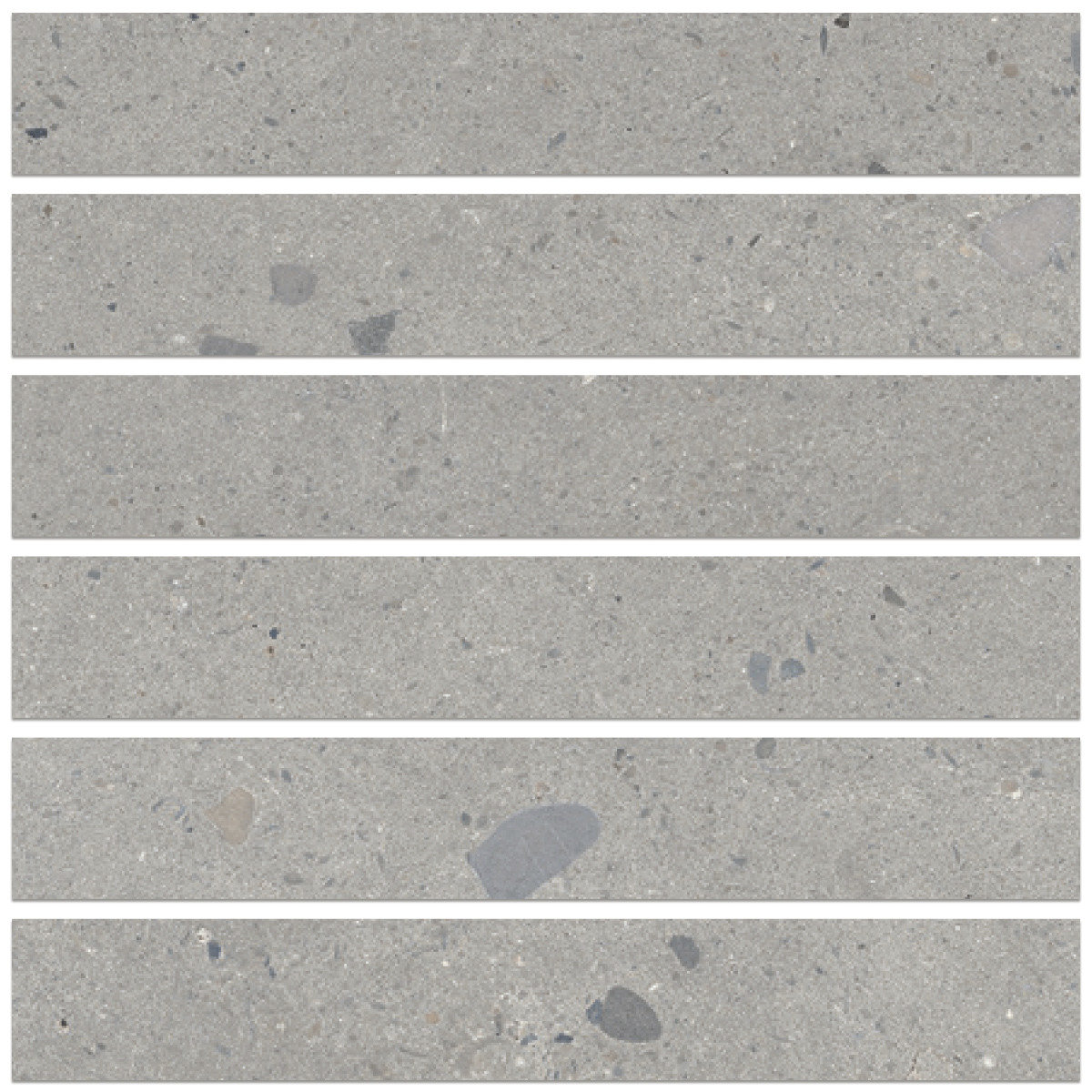 Stonepeak Klastos Light Grey 2x12 Mosaic Stonepeak Klastos Light Grey 2x12 Mosaic