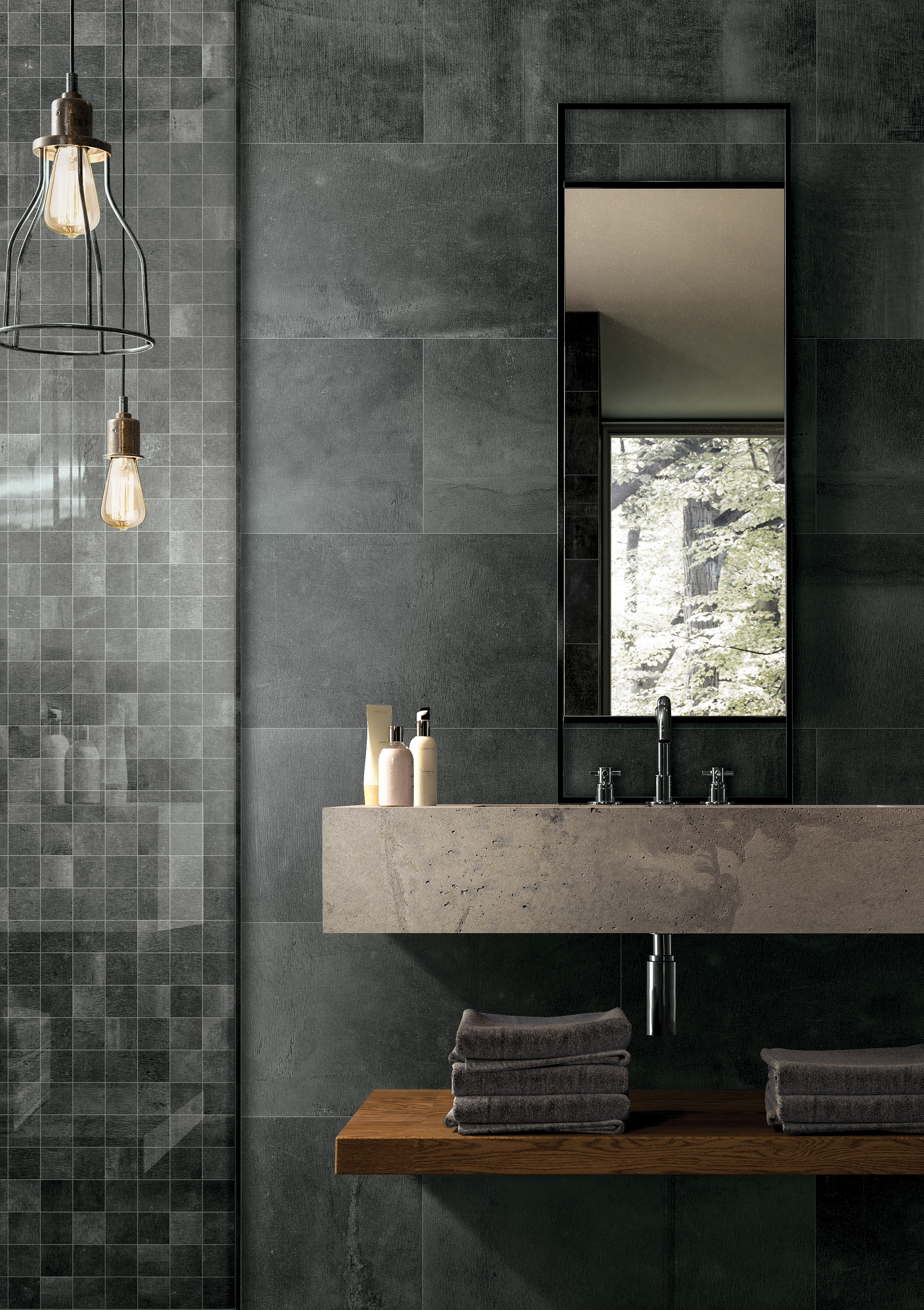 STP-Matrix-Reloaded-Gunmetal-12x24-24x48-2x2-Mosaic-Matte-Rectified-Roomscene STP-Matrix-Reloaded-Gunmetal-12x24-24x48-2x2-Mosaic-Matte-Rectified-Roomscene