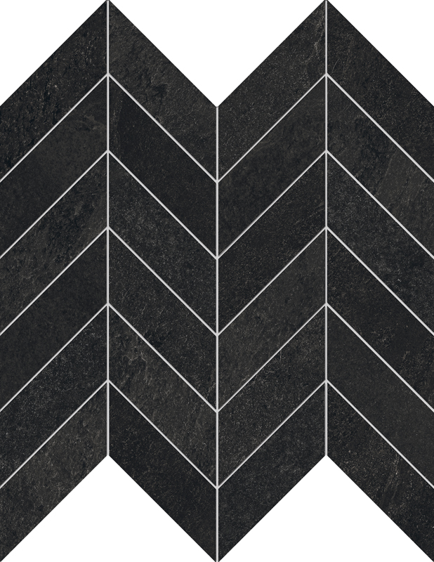 Edimax-Nuances-Anthracite-Chevron-Mosaic-12x12-Matte-Rectified