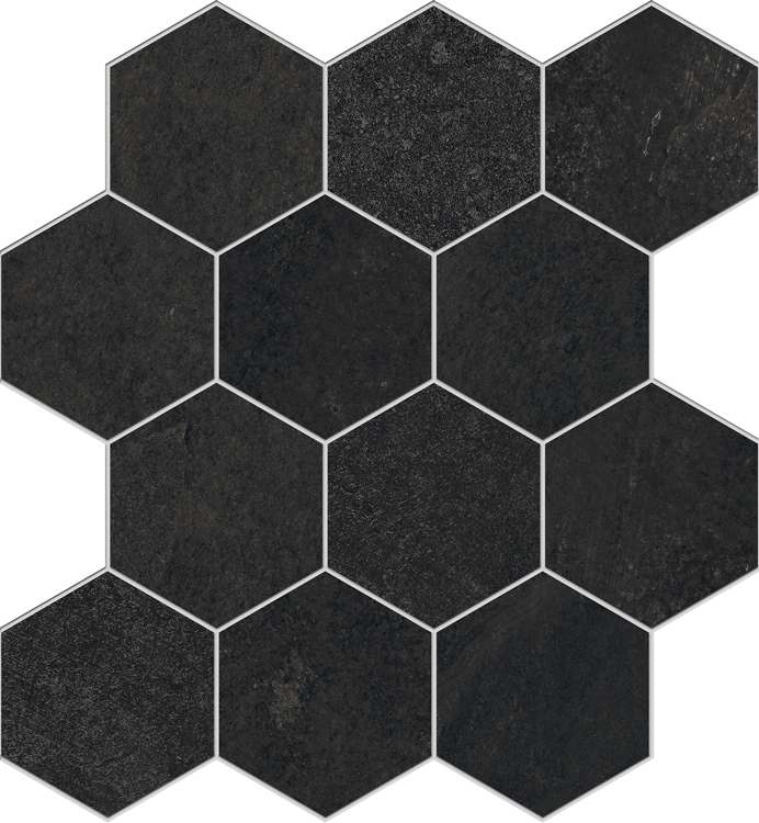 Edimax-Nuances-Anthracite-Hexagon-Mosaic-12x13-Matte-Rectified