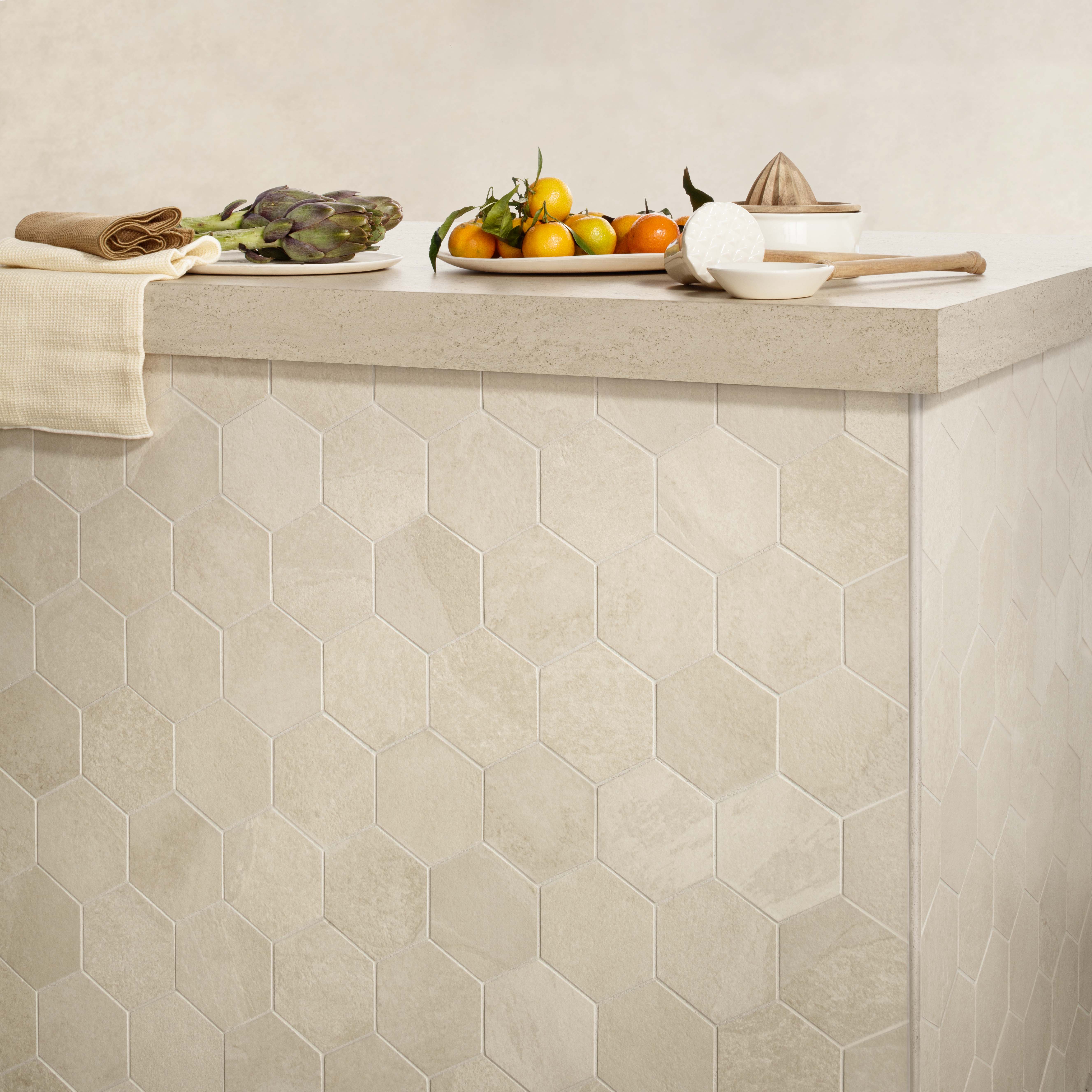 Edimax-Nuances-Beige-Hexagon-Mosaic-12x13-Matte-Rectified