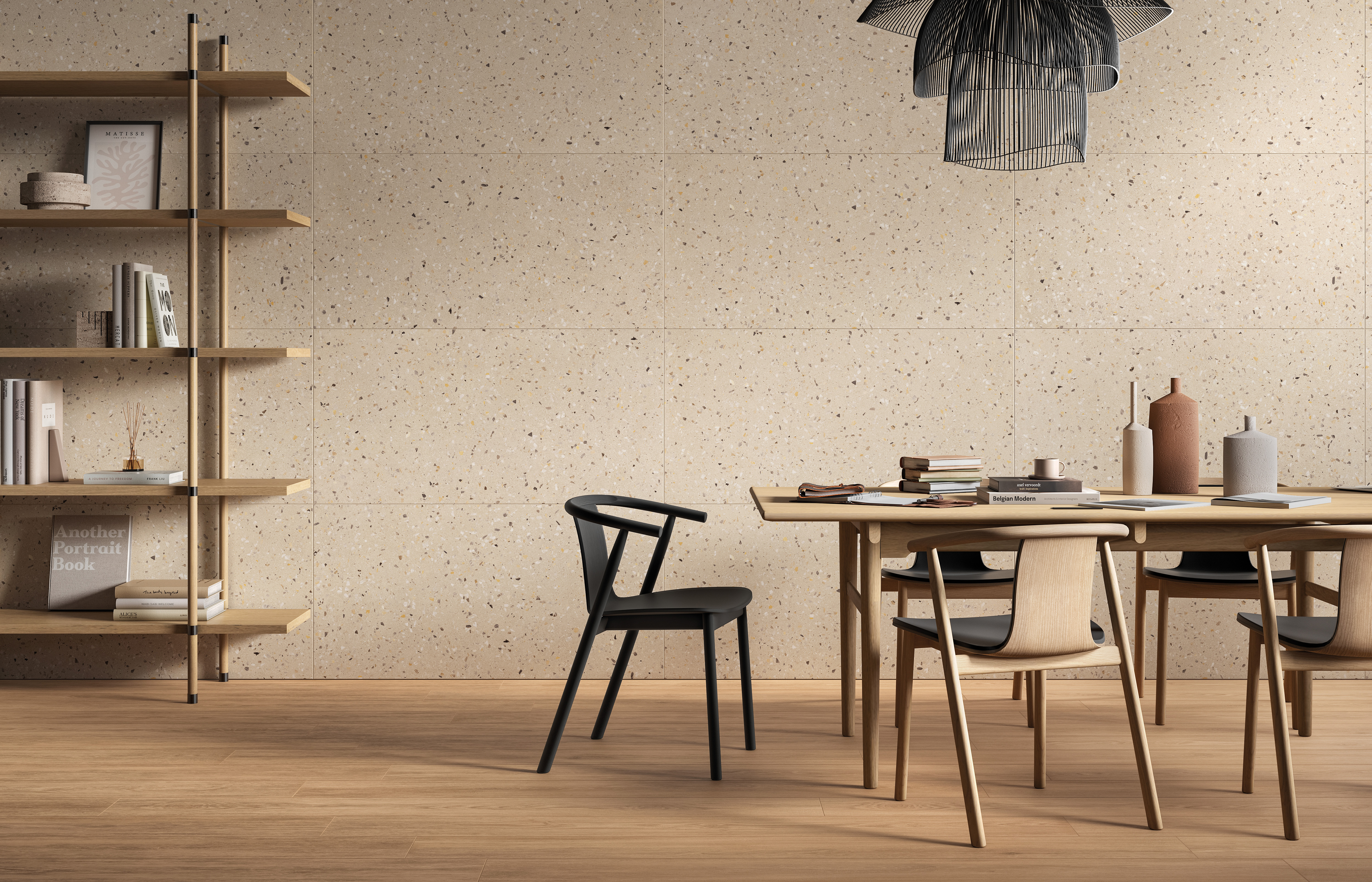 Mirage-ReConcrete-TerrazzoCaribbean-24x48-Matte-Roomscene