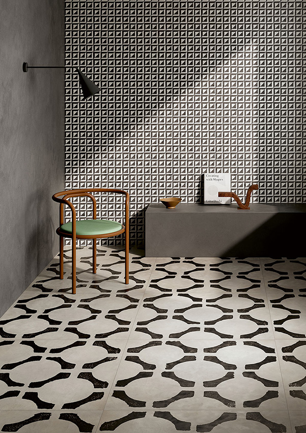 Fioranese-Riggiole-DecoXL-3-36X36-Matte-Rectified-Roomscene Fioranese-Riggiole-DecoXL-3-36X36-Matte-Rectified-Roomscene