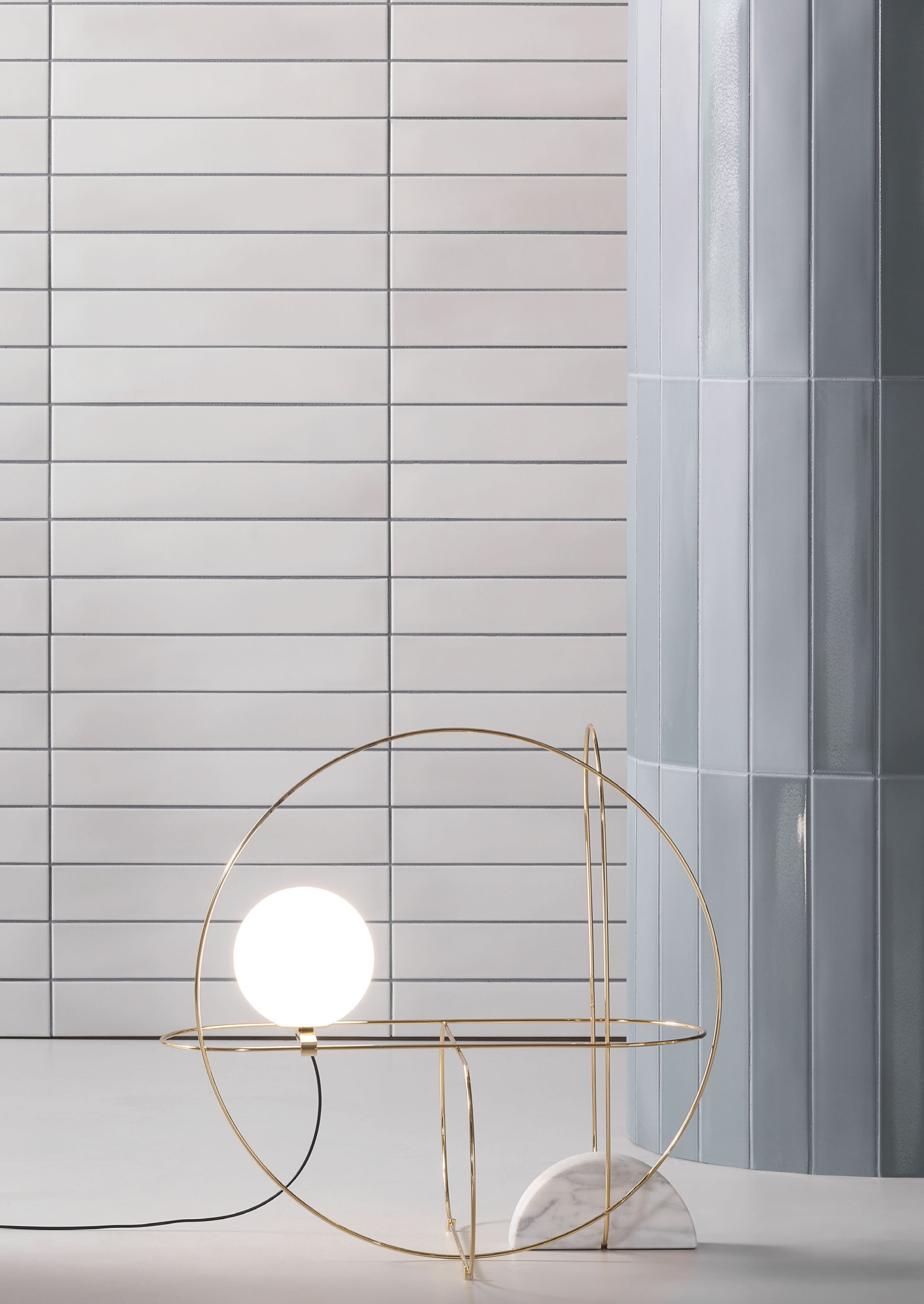 STP Sandia 3x15 Bianco Azzurro Roomscene STP Sandia 3x15 Bianco Azzurro Roomscene