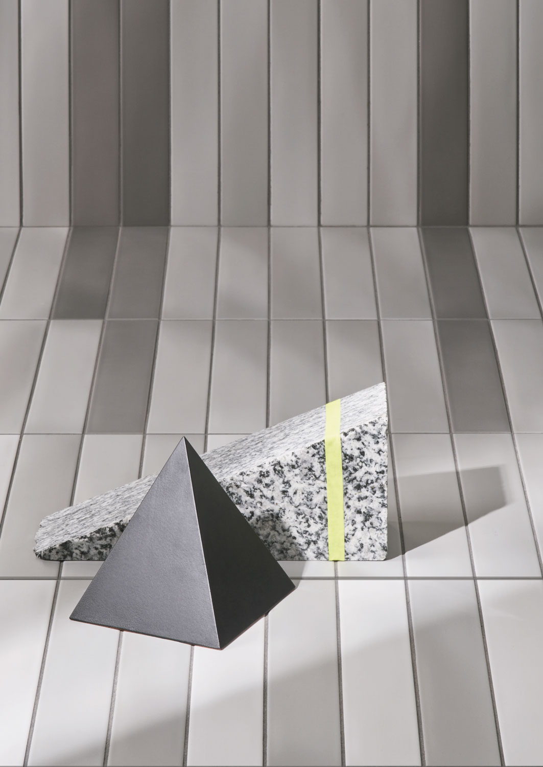 STP Sandia 3x15 Fango Grigio Bianco Roomscene STP Sandia 3x15 Fango Grigio Bianco Roomscene