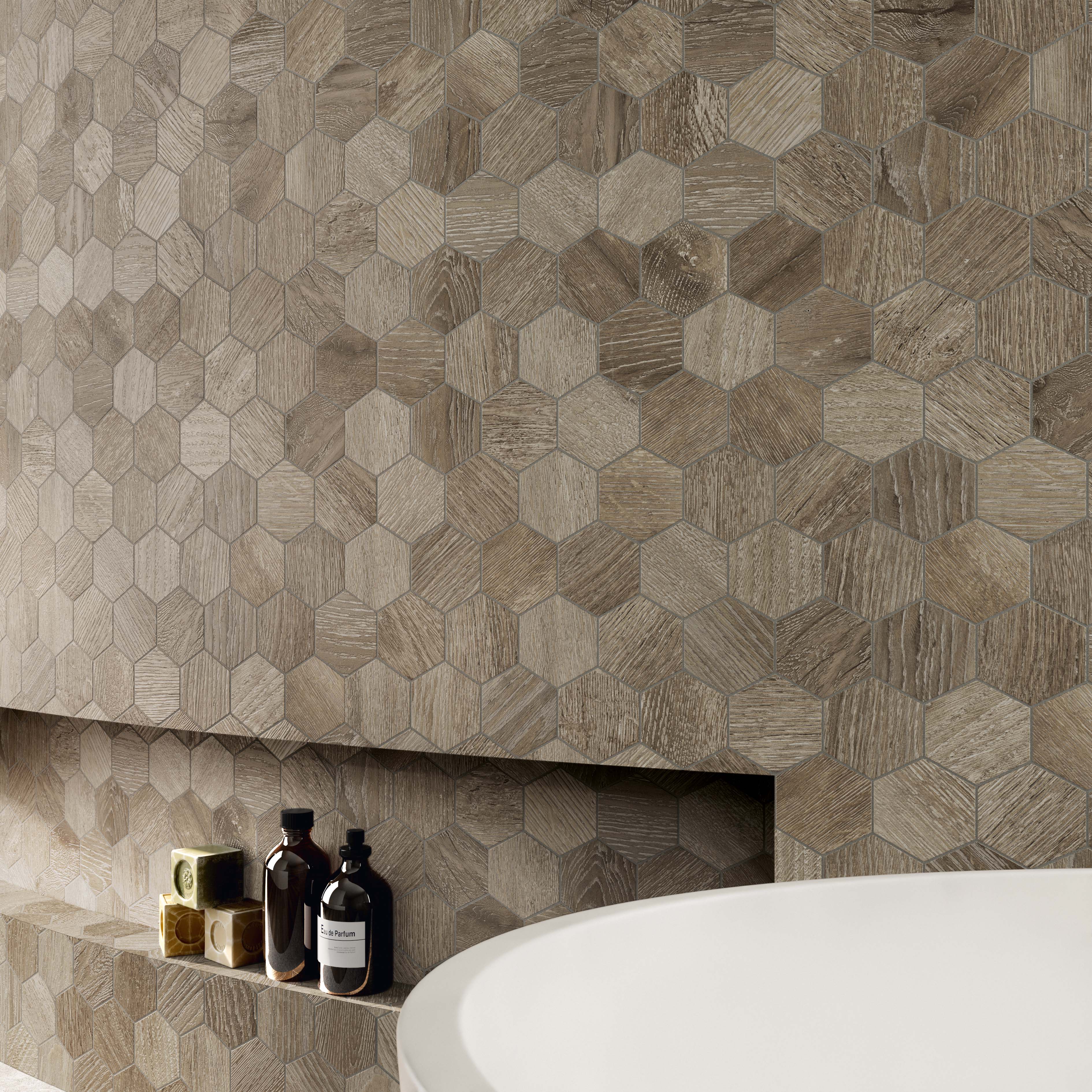 Edimax-Shizen-Cenere-12x13-Hex-Mosaic-Matte-Rectified Edimax-Shizen-Cenere-12x13-Hex-Mosaic-Matte-Rectified