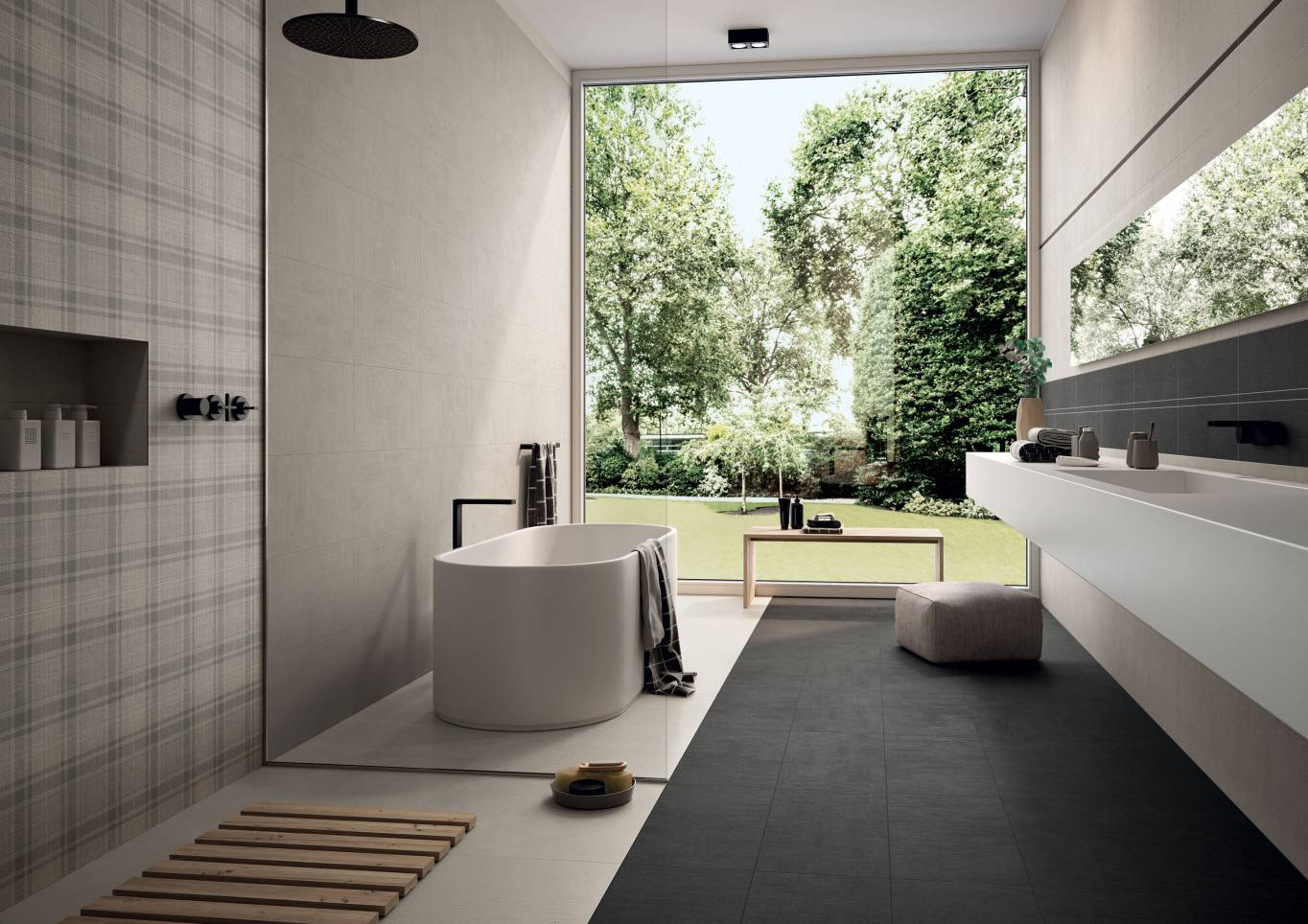 Landmark-Soul-Floor-GreyMerino-12x24-Wall-DarkSilk-12x24-Matte-Rectified-Roomscene-2 Landmark-Soul-Floor-GreyMerino-12x24-Wall-DarkSilk-12x24-Matte-Rectified-Roomscene-2
