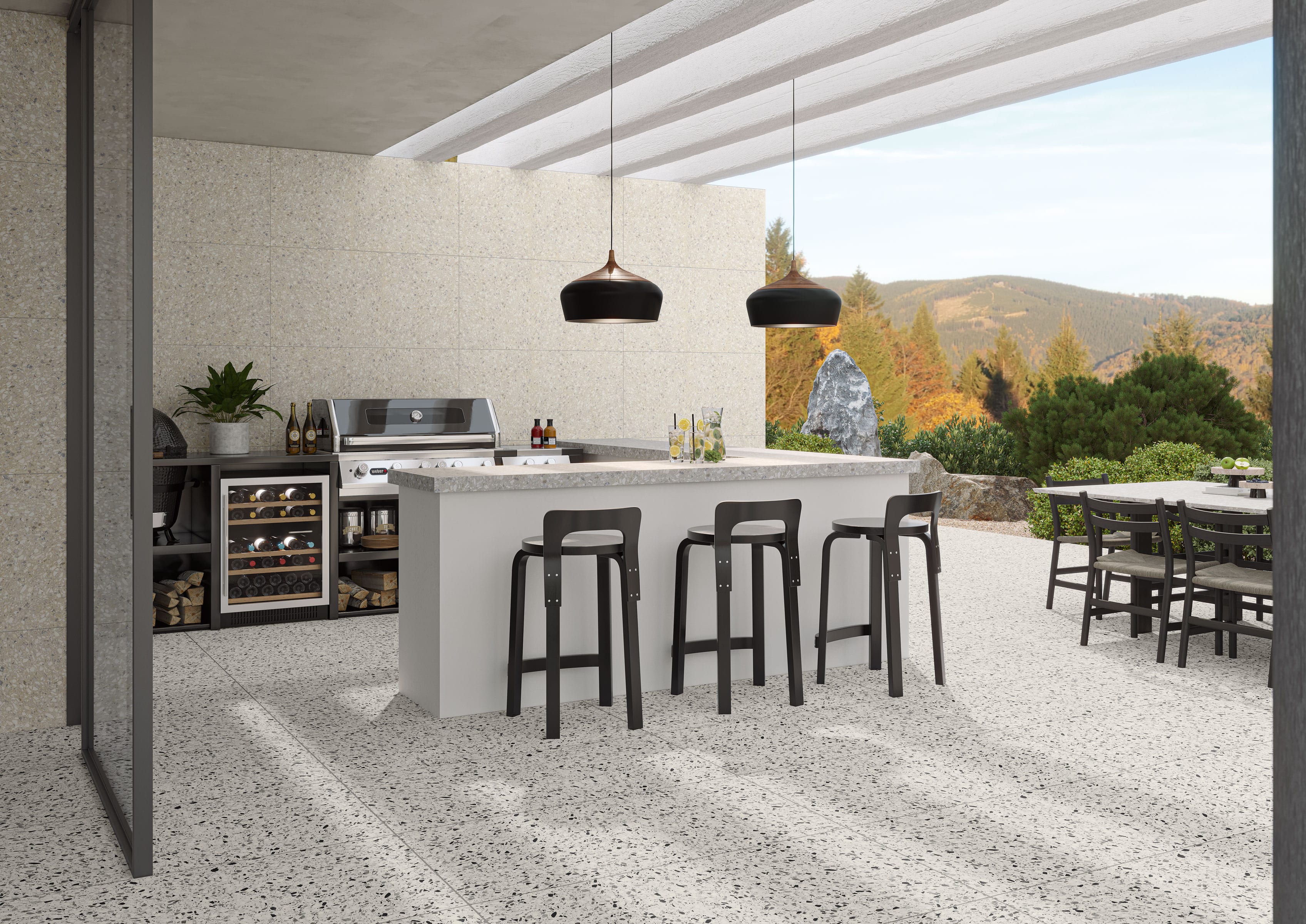 Milestone Terrazzo Allure Eggshell