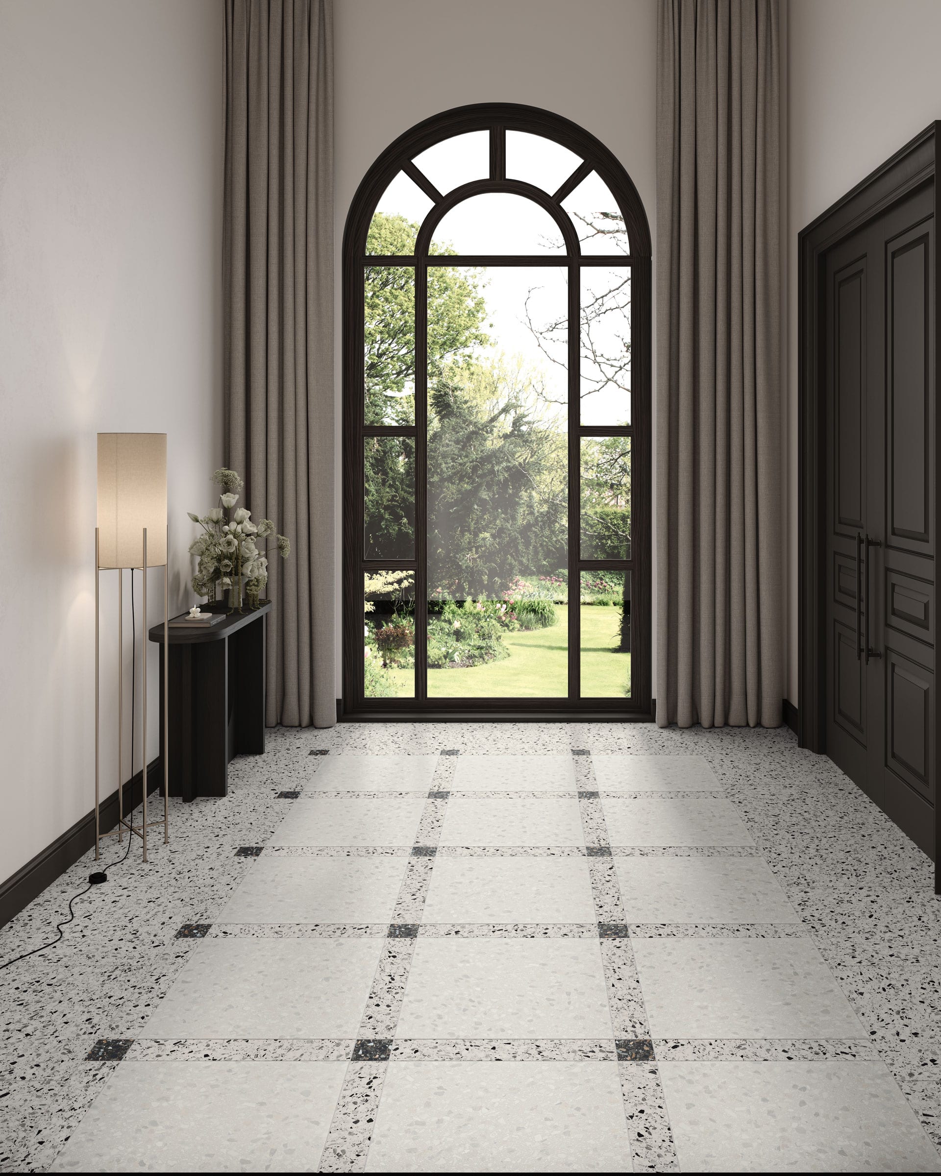 Milestone Terrazzo Allure Snow Dalmation Constellation