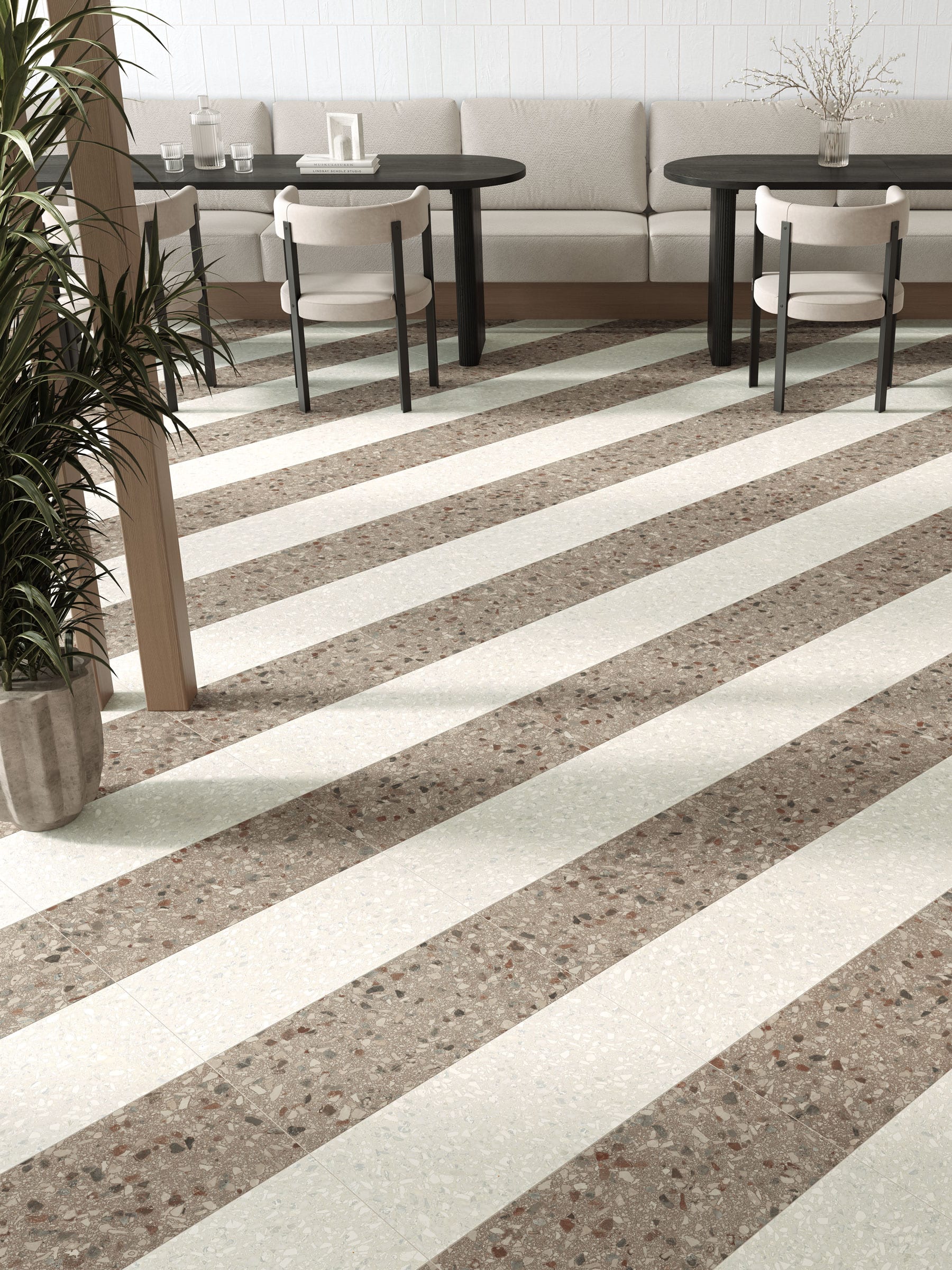 Milestone Terrazzo Allure Tortoise Eggshell