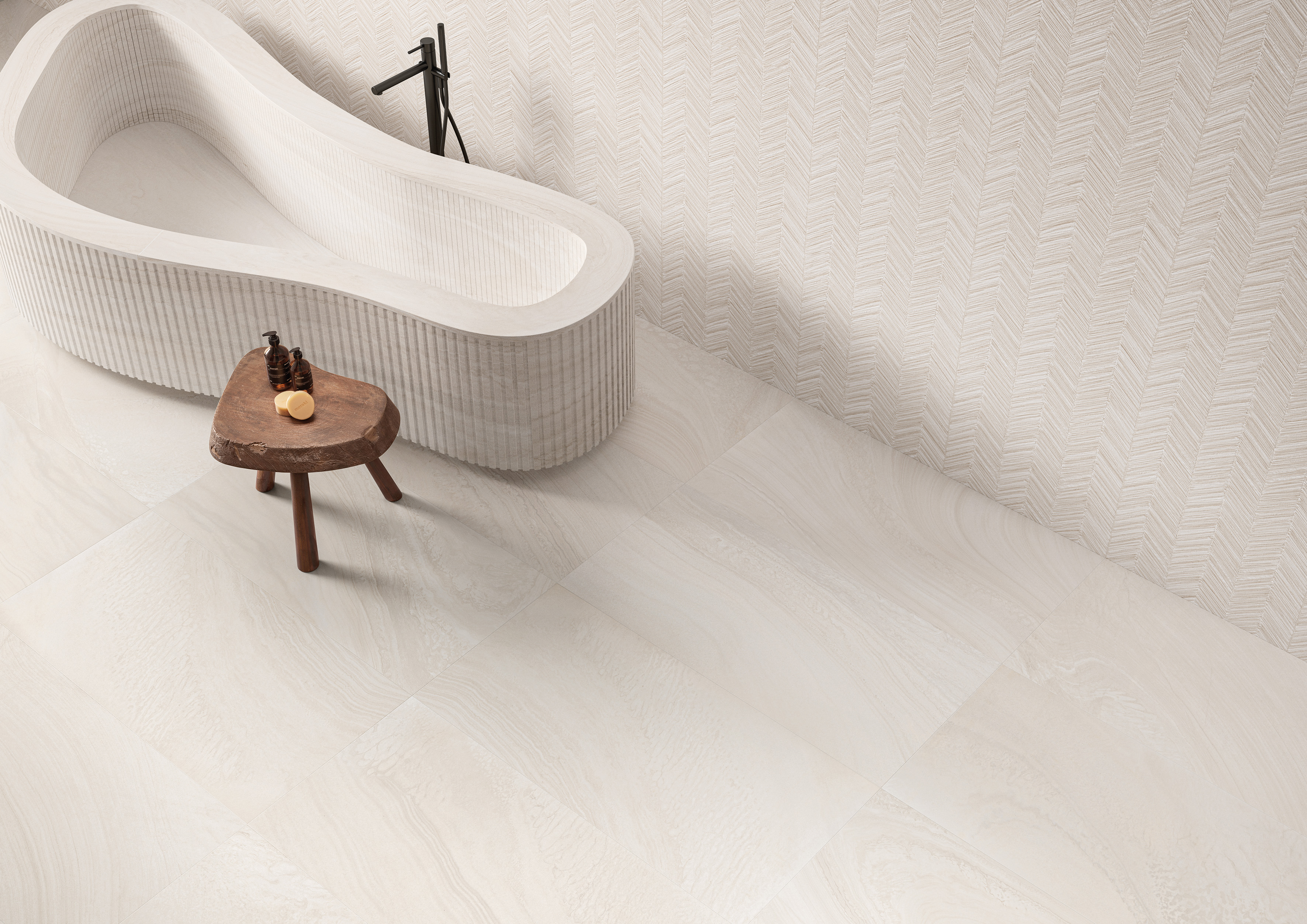 Provenza-VaranaStone-White-24x48-CrossCut-Tweed-Roomscene Provenza-VaranaStone-White-24x48-CrossCut-Tweed-Roomscene