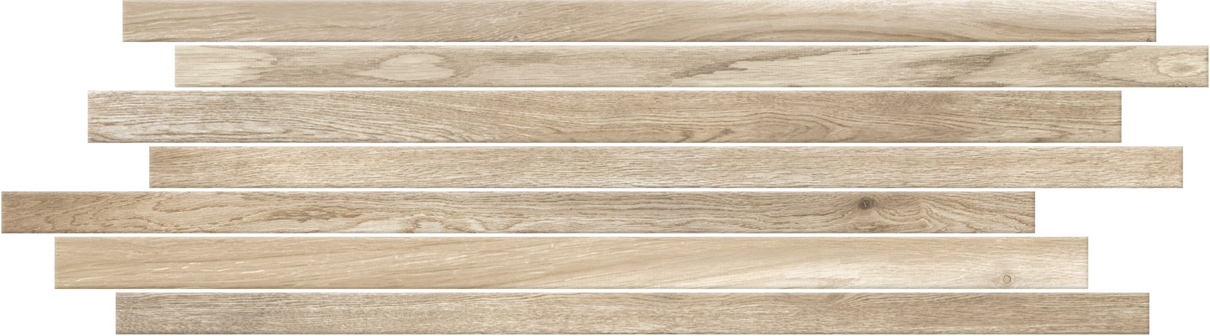 Casa Dolce Casa Wooden Tile Wooden Almond Listello Mosaic Casa Dolce Casa Wooden Tile Wooden Almond Listello Mosaic