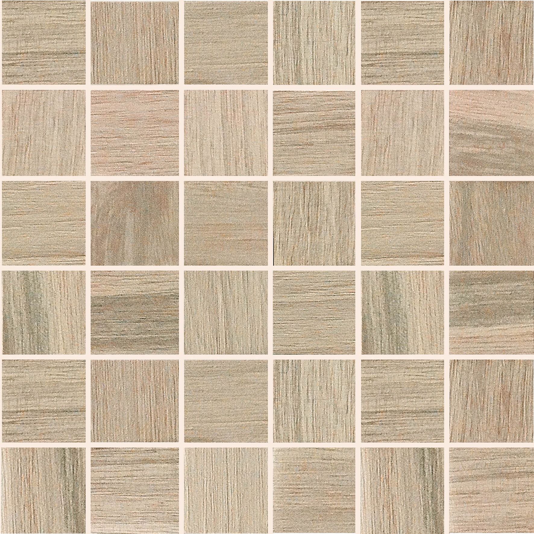 Casa Dolce Casa Wooden Tile Wooden Almond 2x2 Mosaic