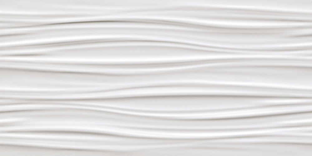 Atlas Concorde 3D Wall 3D Ribbon White Matte