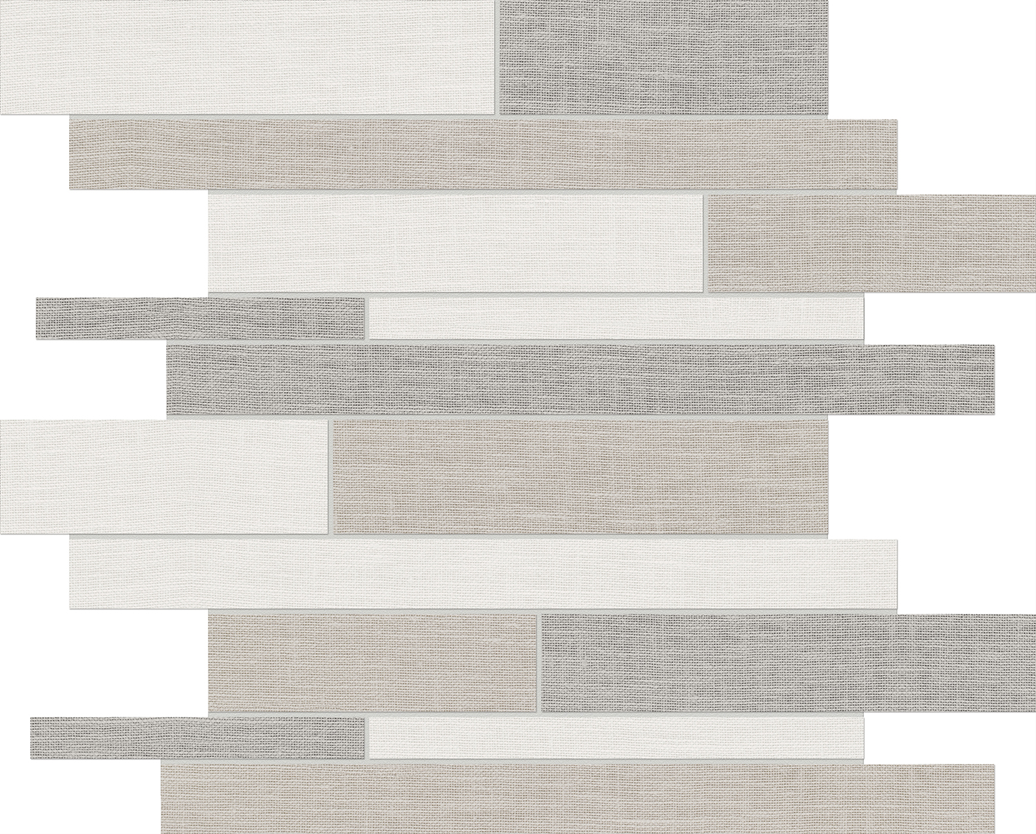 Specialty Tile Products Cambric Warm Blend Random Linear Mosaic