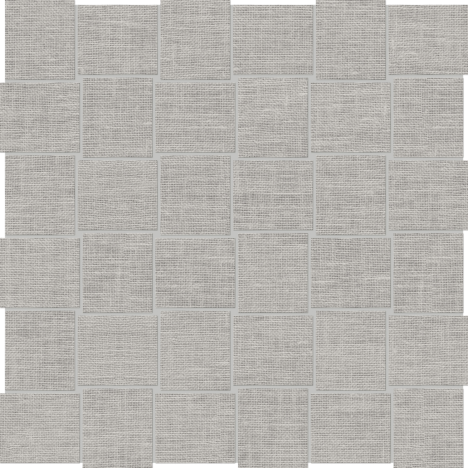 Specialty Tile Products Cambric Warm Gray Basketweave Mosaic 2x2