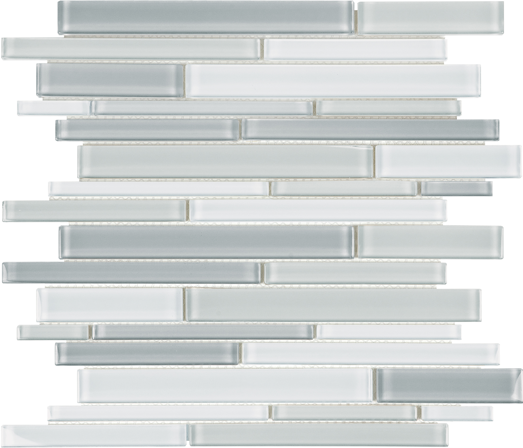 STP Gray Blend Random Linear Mosaic