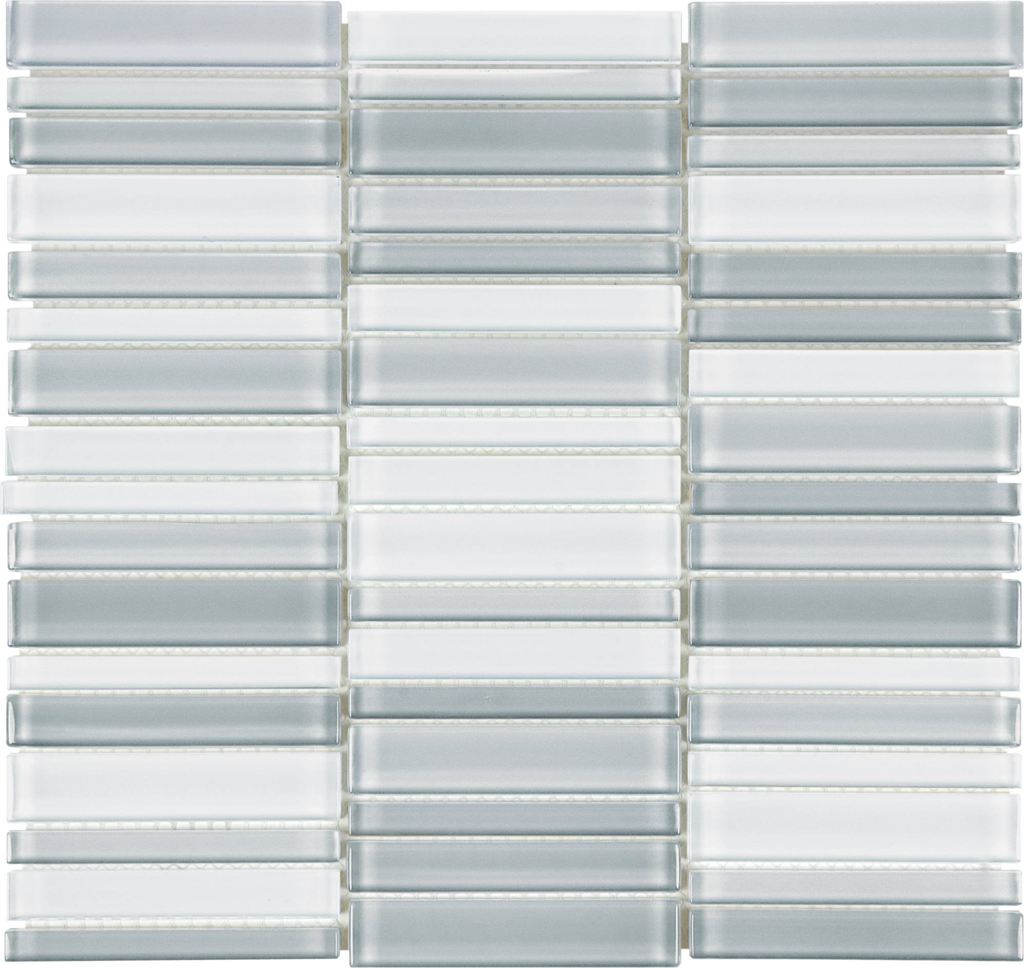 STP Gray Blend Random Straight Mosaic STP Gray Blend Random Straight Mosaic