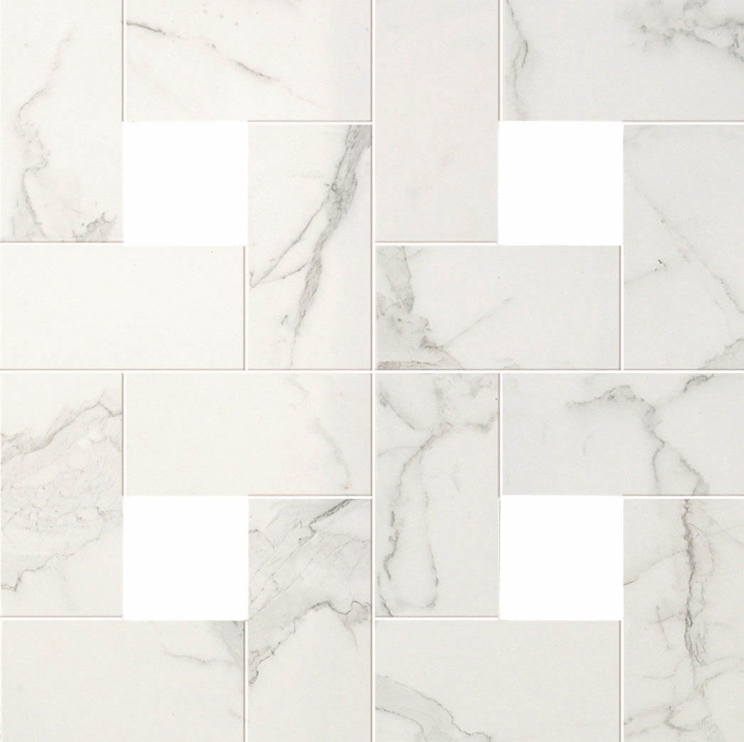 Marvel Calacatta Cassettone 18x18 Marvel Calacatta Cassettone 18x18