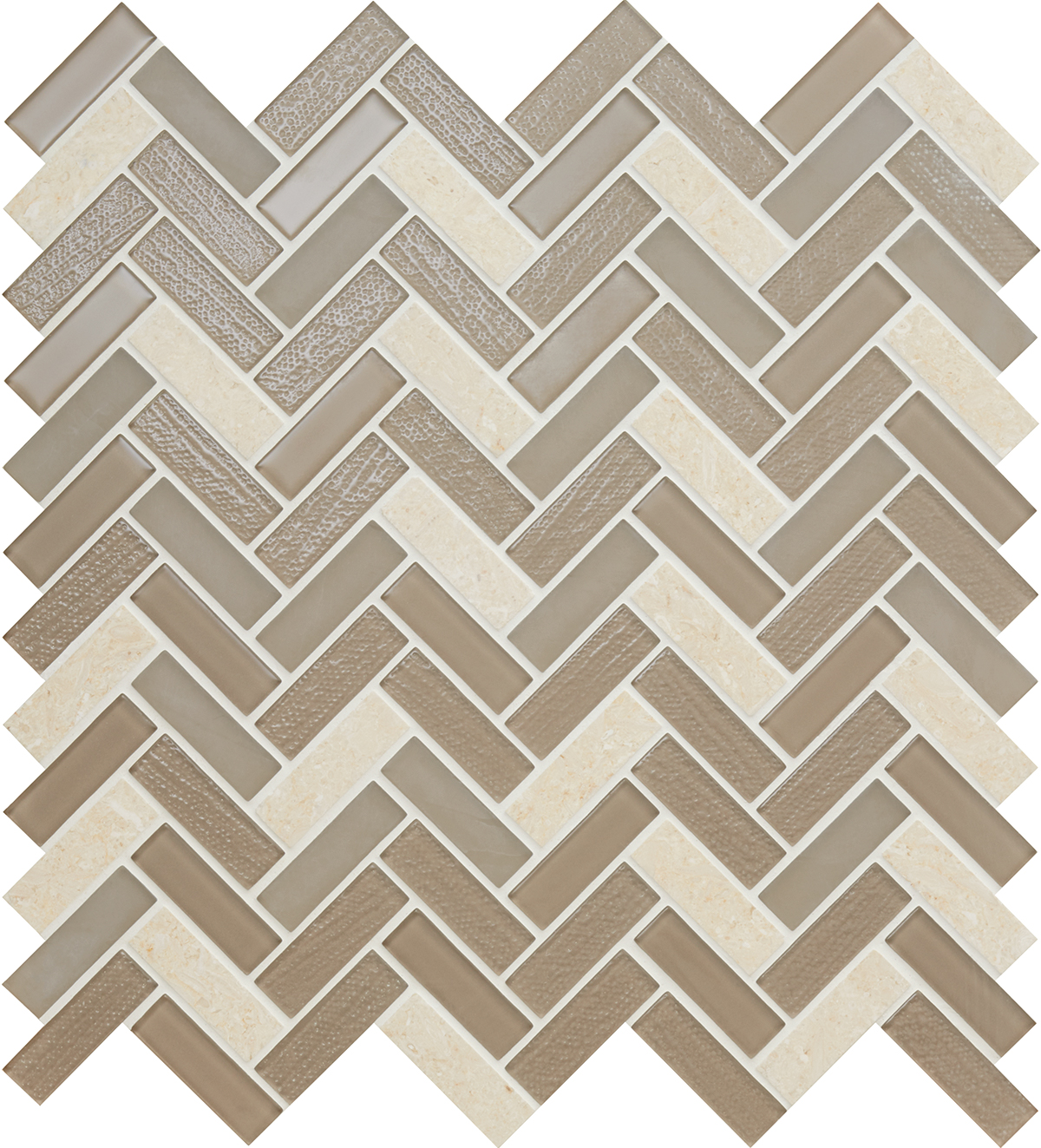 American Olean Composure Herringbone Mosaic