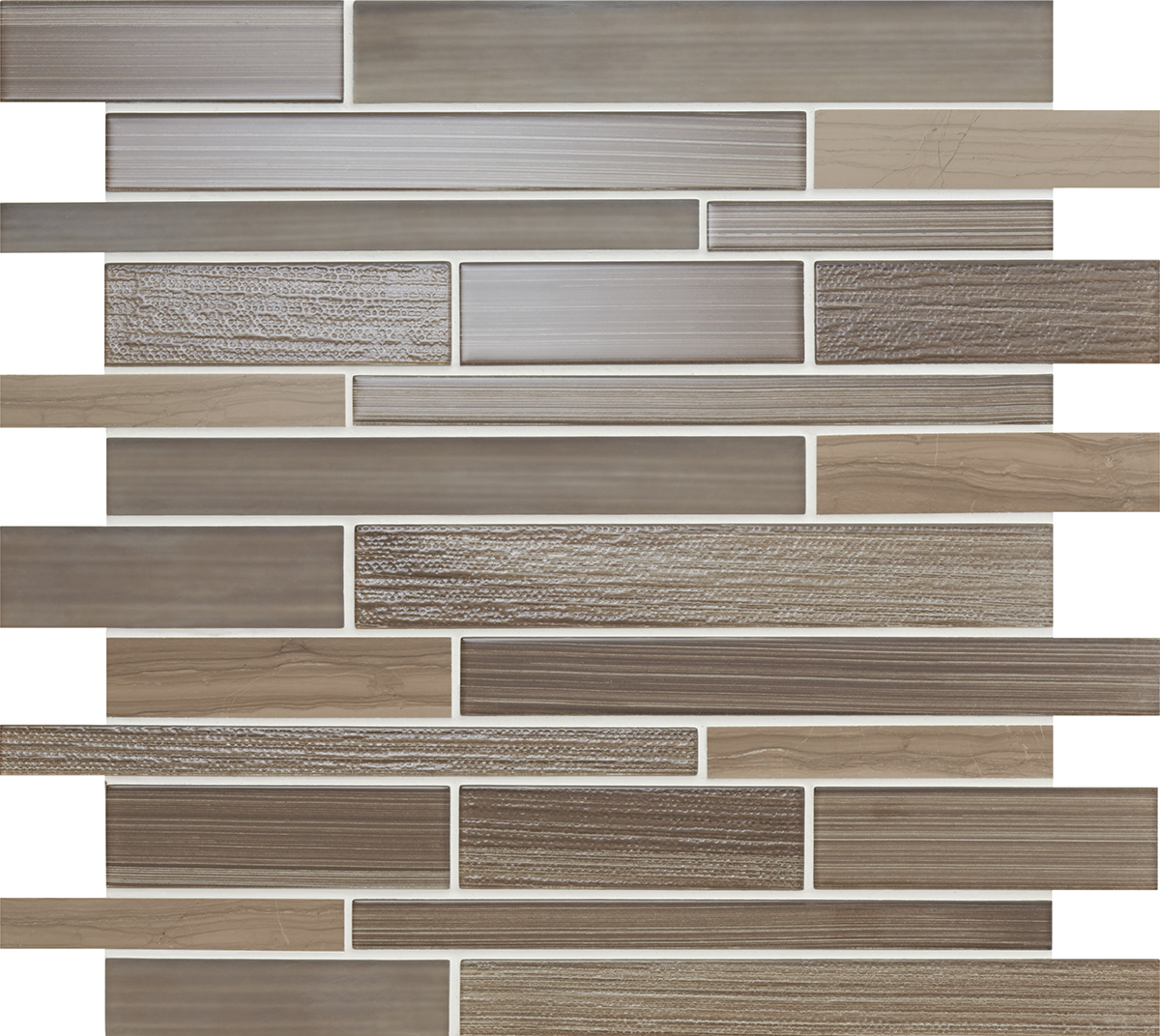 American Olean Solitude Interlocking Mosaic American Olean Solitude Interlocking Mosaic